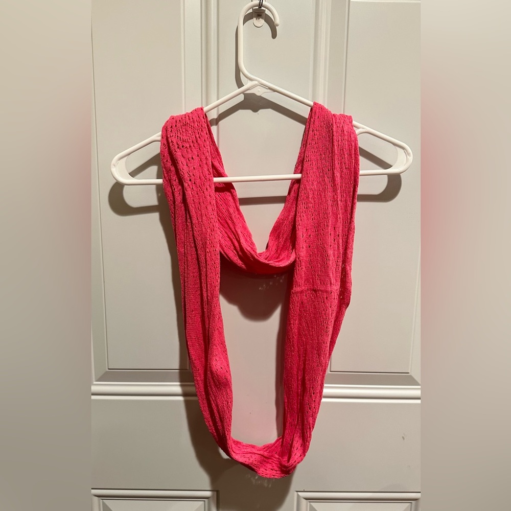 American Eagle Pink Infinity Scarf